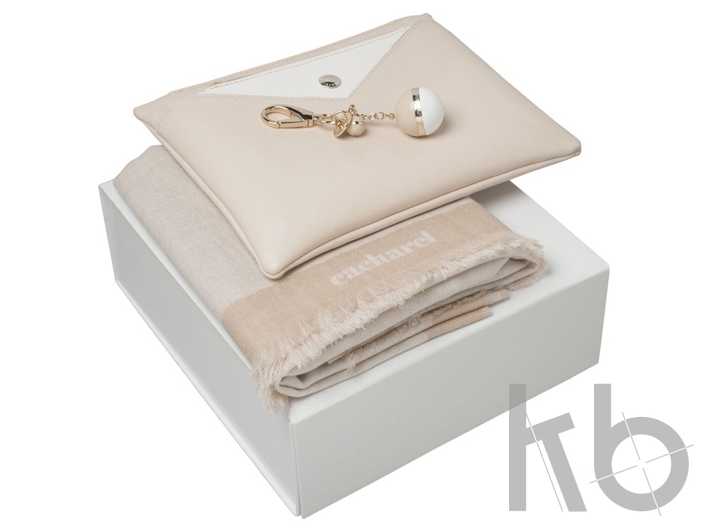 Подарочный набор Bird: брелок, шарф, сумочка