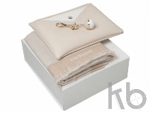 Подарочный набор Bird: брелок, шарф, сумочка