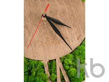 Настенные часы со мхом «Римские»