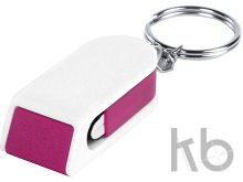 Брелок-подставка для мобильного с очистителем для экрана