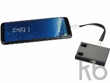 USB Hub и кабели 3 в 1