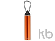 Портативное зарядное устройство «Марс» с карабином, 2600 mAh