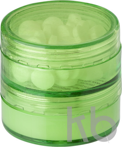 PS holder with mints and lip balm