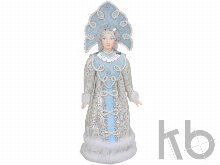 Подарочный набор «Новогоднее настроение»: кукла-снегурочка, варежки