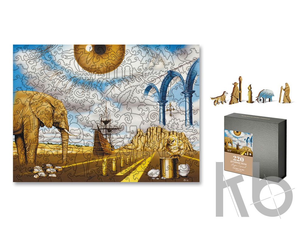 Деревянный пазл «Величайшее чудо мира», 220 деталей