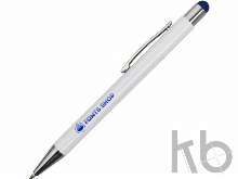 Ручка металлическая шариковая «Flowery» со стилусом