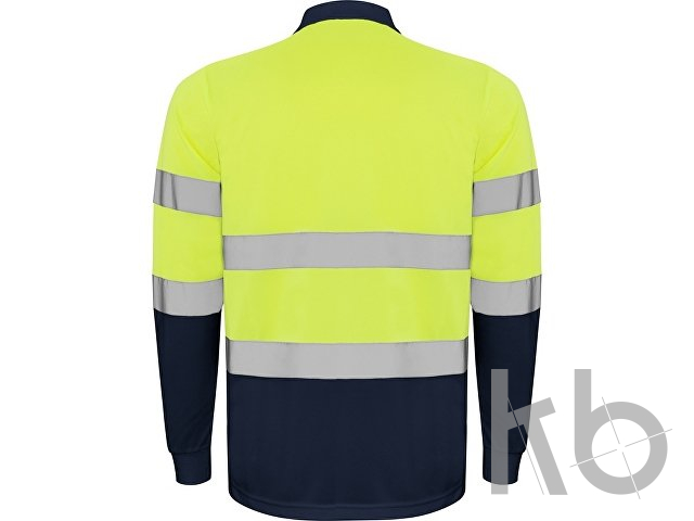 Рубашка поло со светоотражающими полосами «Polaris» с длинным рукавом, мужская