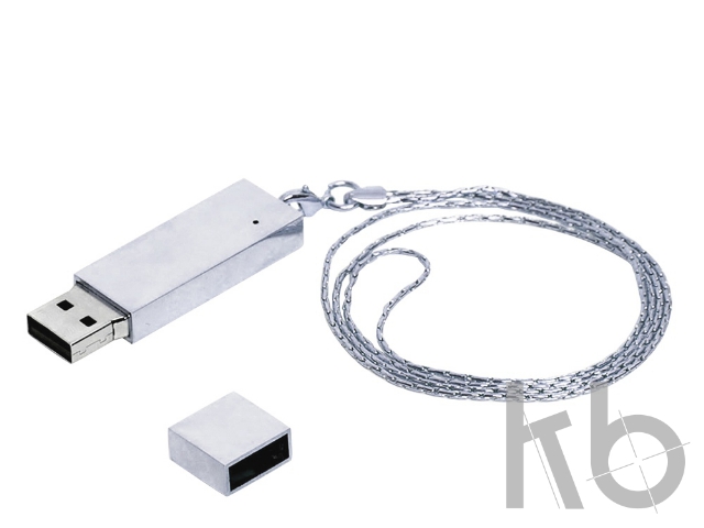 USB 2.0- флешка на 16 Гб в виде металлического слитка