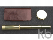 Набор «Каравелла»: трэвел-портмоне, подзорная труба, лупа