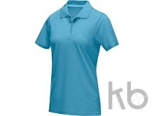 Рубашка поло «Graphite» из натуральных материалов, женская