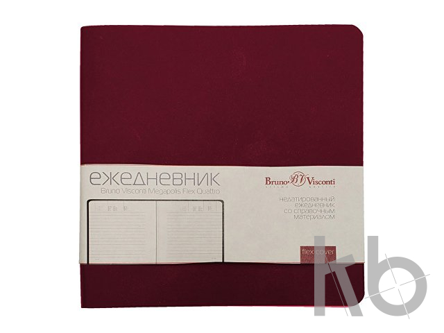Ежедневник недатированный А5- «Megapolis Flex Quattro»