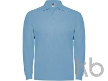 Рубашка поло «Estrella» мужская с длинным рукавом