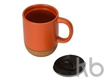 Кружка с пробковым дном и крышкой «Denpasar»