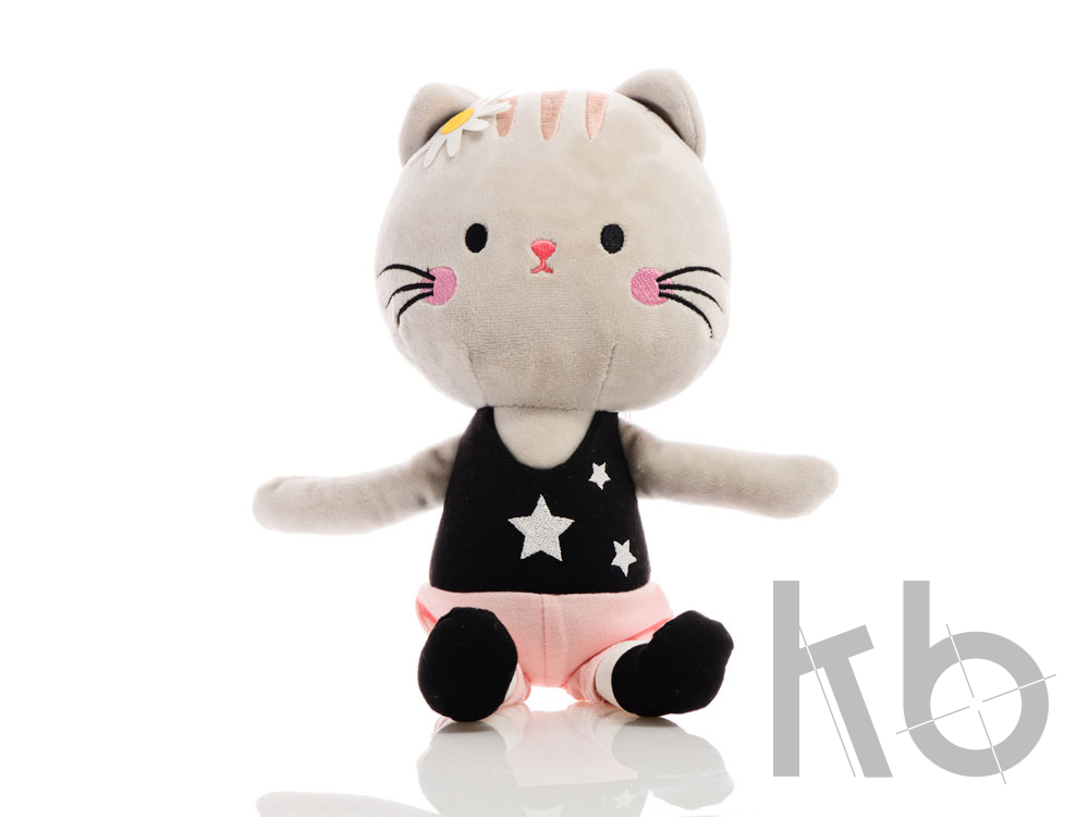 Игрушка мягкая  «Серый кот»