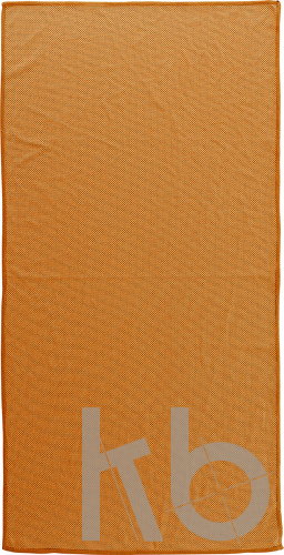 Nylon pouch with sports towel