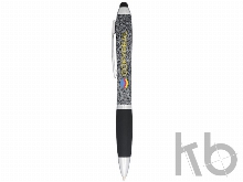 Ручка-стилус пластиковая шариковая «Nash» крапчатая