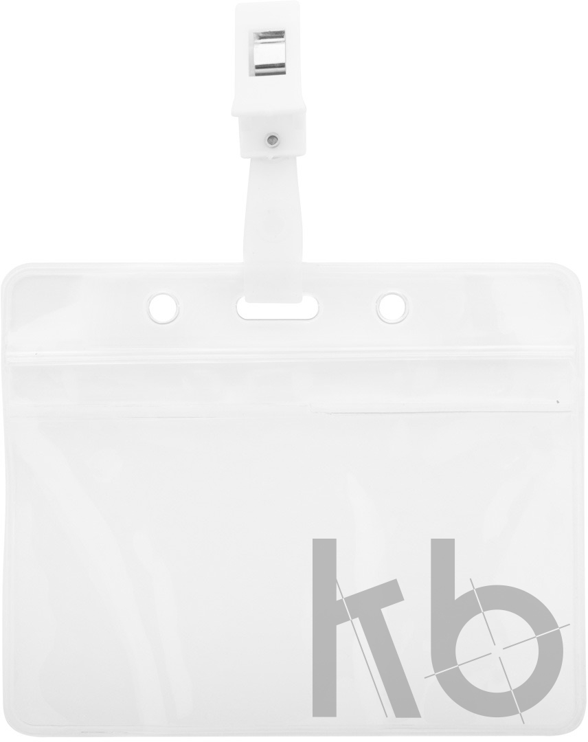 badge holder, horizontal