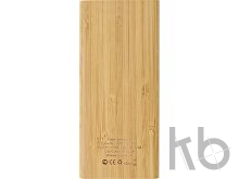 Внешний беспроводной аккумулятор из бамбука «Bamboo Air», 10000 mAh
