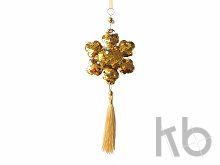 Новогоднее подвесное  украшение «Золото»