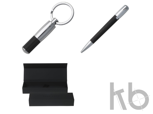 Подарочный набор: ручка шариковая, брелок