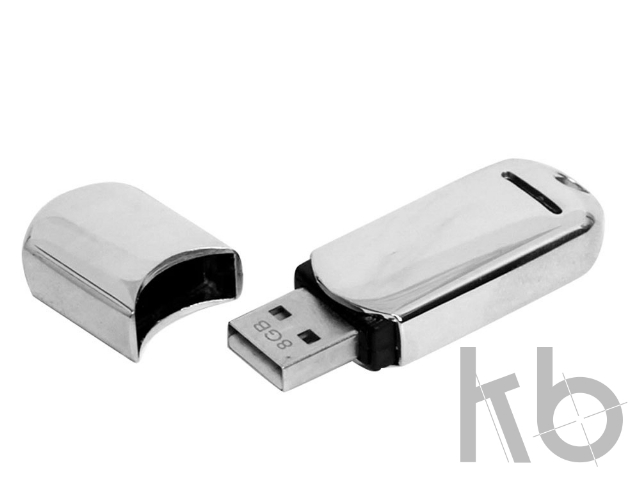 USB 2.0- флешка на 4 Гб каплевидной формы