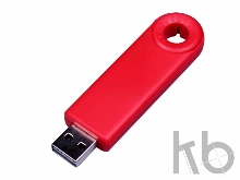 USB 3.0- флешка промо на 128 Гб прямоугольной формы, выдвижной механизм