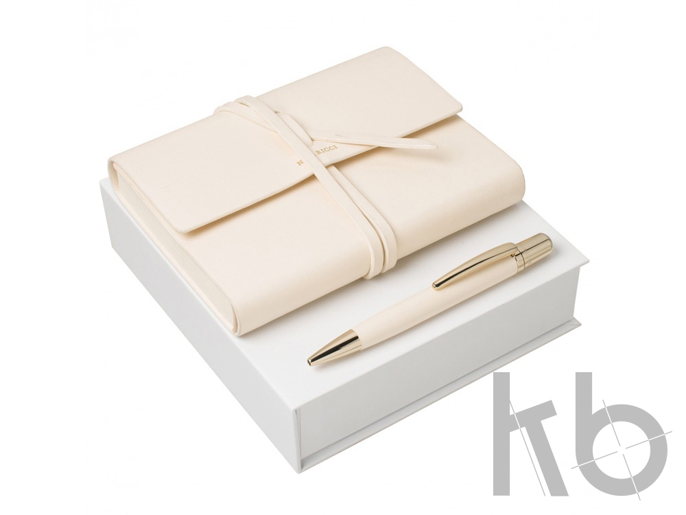 Подарочный набор: блокнот A6, ручка шариковая