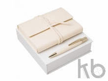 Подарочный набор: блокнот A6, ручка шариковая