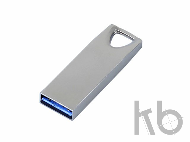 USB 3.0-флешка на 64 Гб с мини чипом и отверстием для цепочки