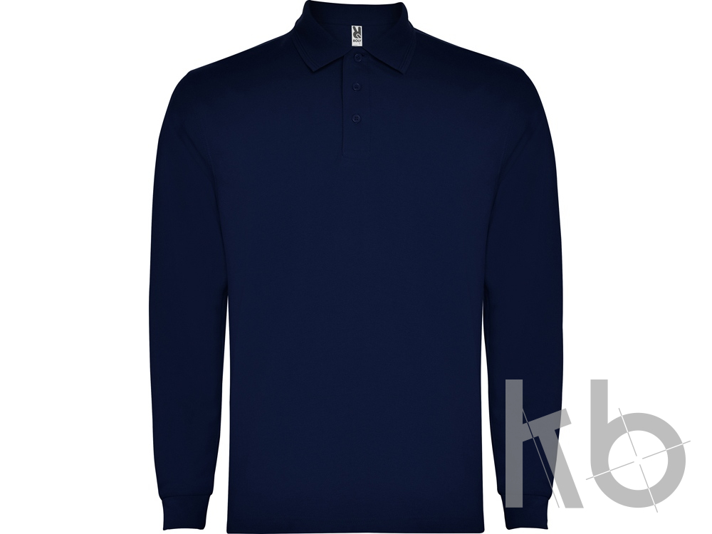 Рубашка поло «Carpe» мужская с длинным рукавом