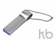 USB 3.0-флешка на 32 Гб с мини чипом и боковым отверстием для цепочки