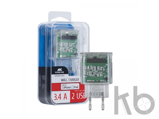 Сетевое зарядное устройство VA4125 с кабелем MFi Lightning