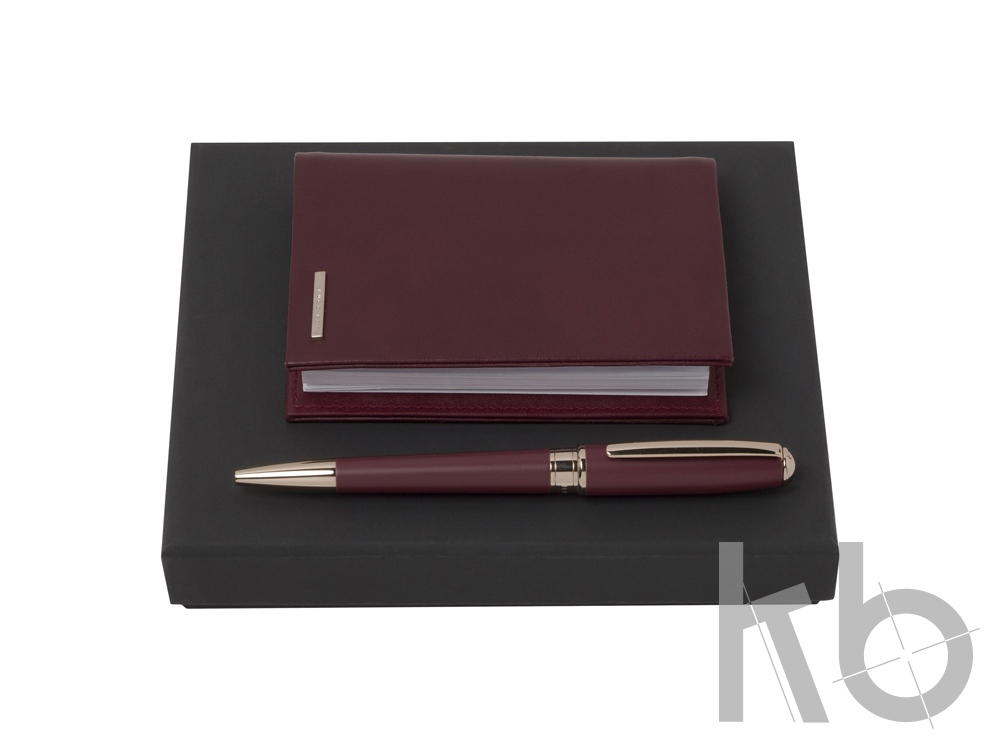 Подарочный набор: блокнот А7, ручка шариковая