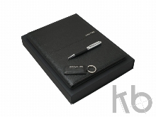 Подарочный набор Holt: брелок, папка A4, ручка шариковая