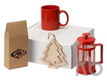 Подарочный набор с чаем, кружкой и френч-прессом «Чаепитие»