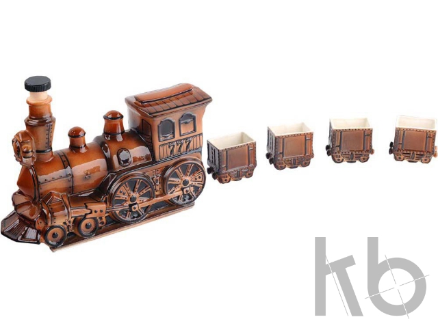 Набор для водки «Железнодорожный состав»