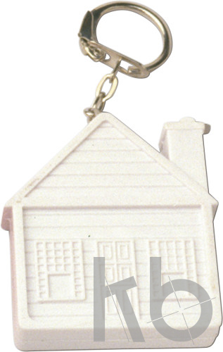 ABS key holder tape measure