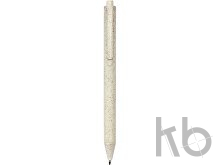 Блокнот «Toledo S» с шариковой ручкой из пшеницы и пластика