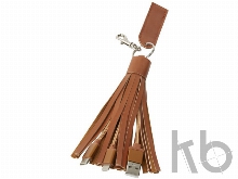 Тканевый кабель для зарядки «Tassel» 3-в-2