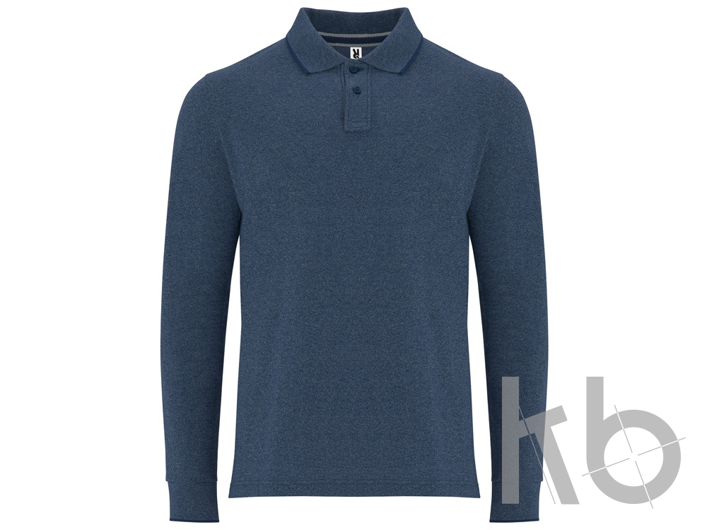 Рубашка поло «Dylan» мужская с длинным рукавом