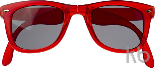 Foldable sunglasses.