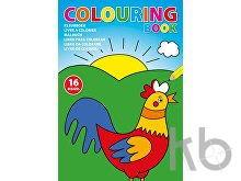 Cardboard colouring book