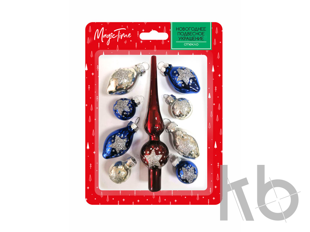 Набор новогодних украшений «Яркий набор»