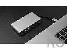 Разветвитель для компьютера 8-в-1  Type-C «Hermes»
