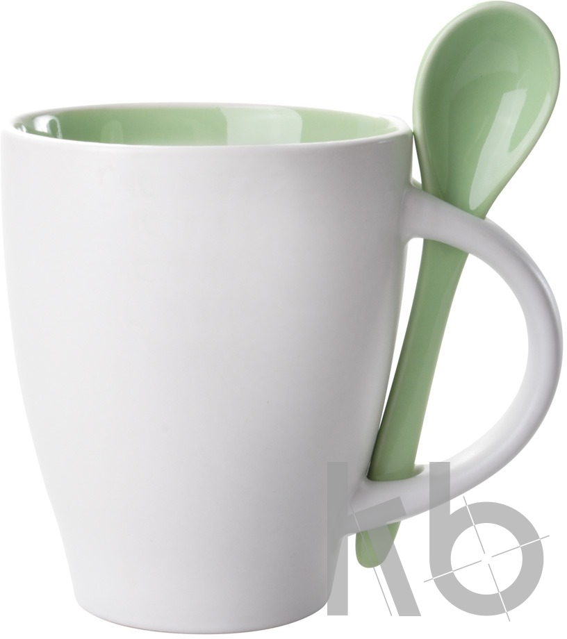 Кружка с ложкой