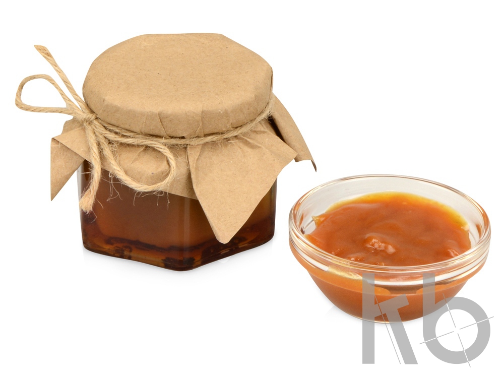 Крем-карамель с морской солью в подарочной обертке