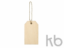 Набор деревянных ярлыков, 5,5 х 9,3 см