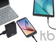 Внешний аккумулятор VA4736 со встроенным зарядным устройством, 5000 mAh