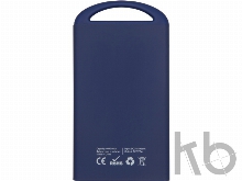 Портативное зарядное устройство «Shine» с зеркальной гравировкой, 4000 mAh