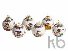 Набор новогодних шаров «Зимние узоры»